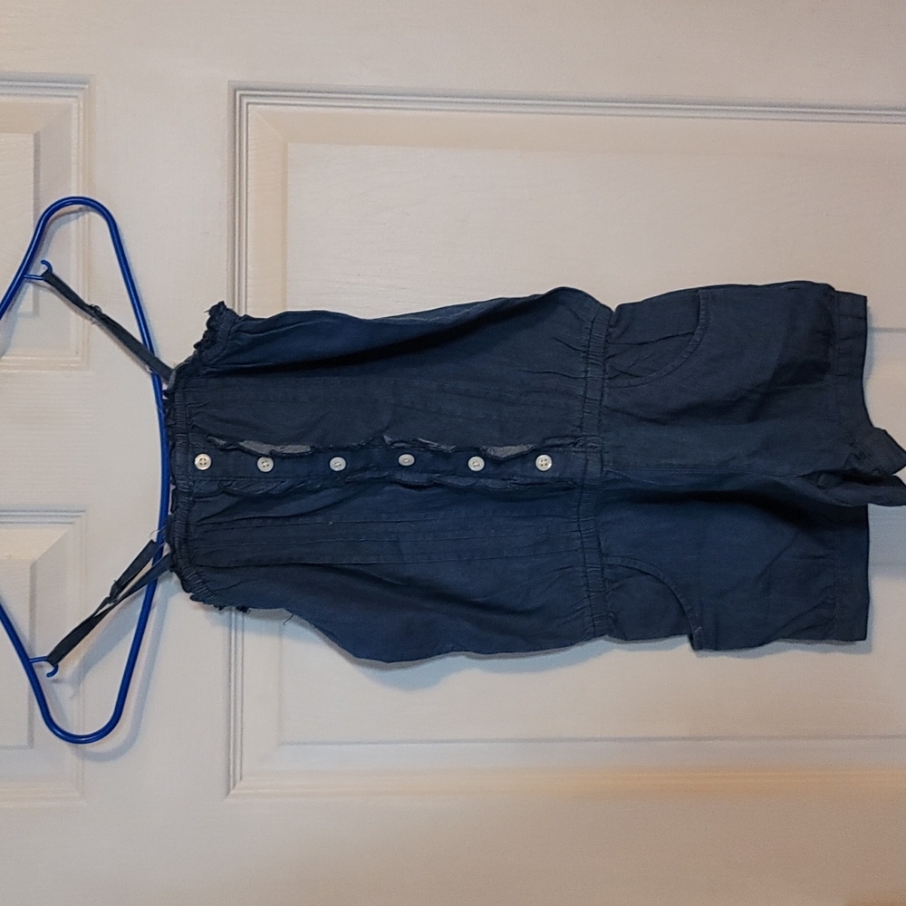 A girls Romper Jean material size 10